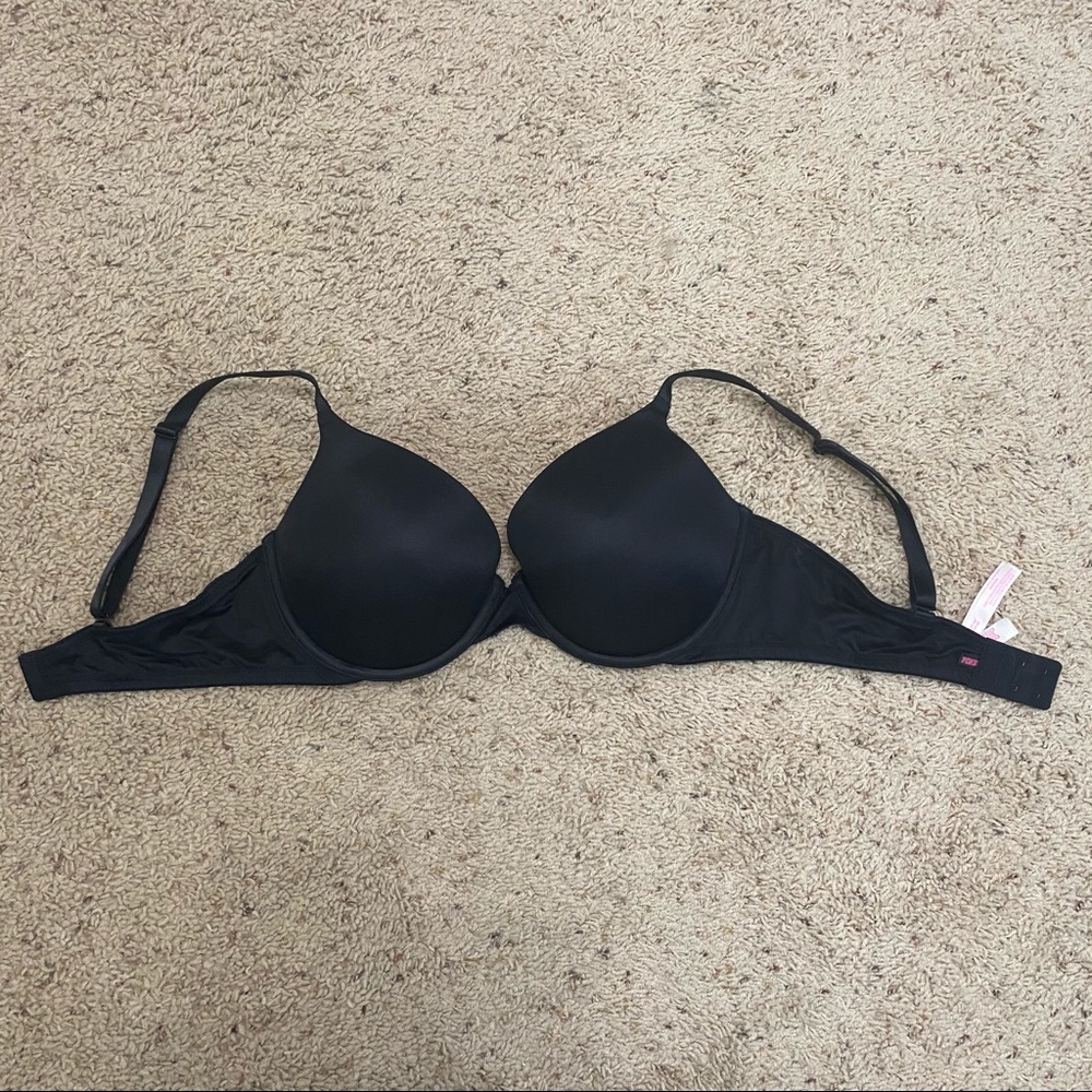 Black Victoria Secret PINK Push Up Bra